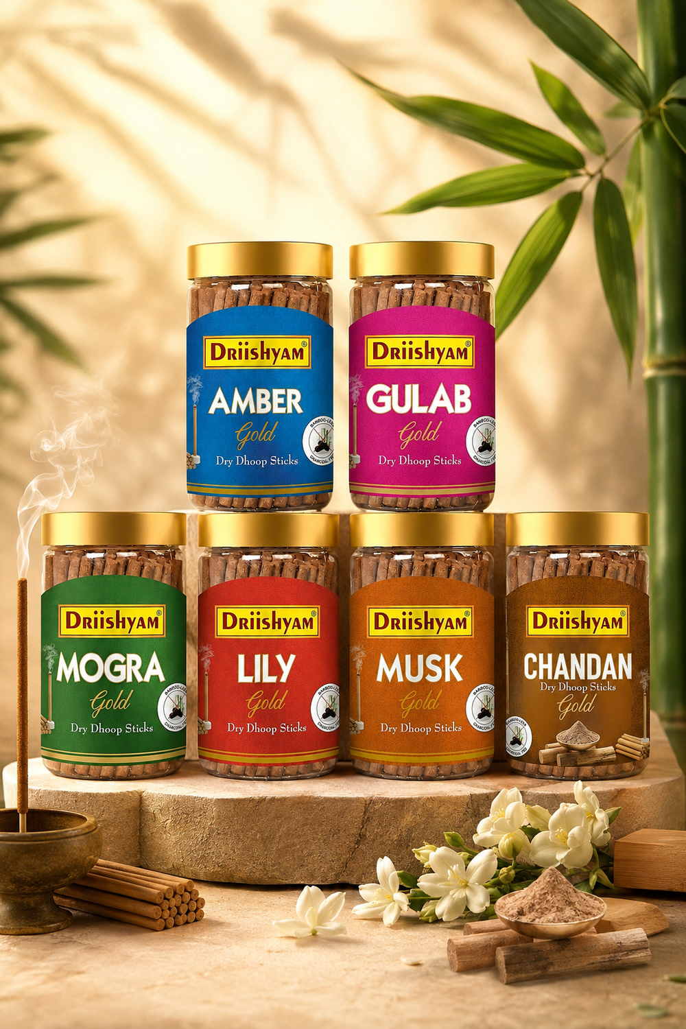 Cones & Sticks (Dry Dhoop)
