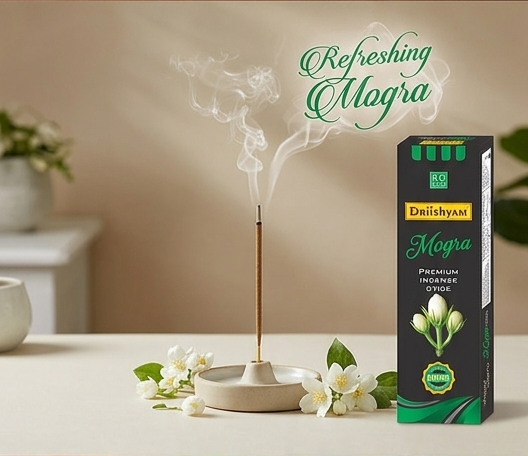Premium Mogra Incense Sticks - 20 sticks