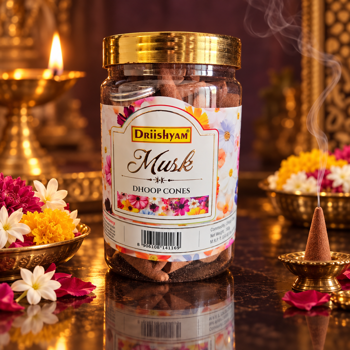 Musk Dhoop Cones