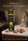 Premium Musk Incense Sticks - 20 sticks