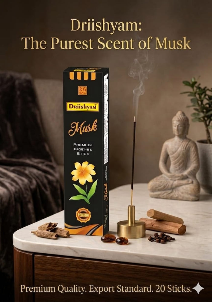 Premium Musk Incense Sticks - 20 sticks