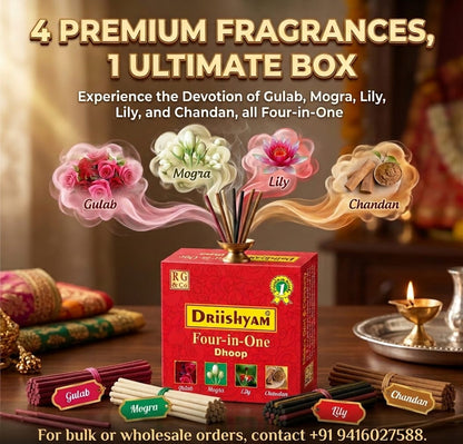 4 in 1 Dhoop - 40 sticks Premium