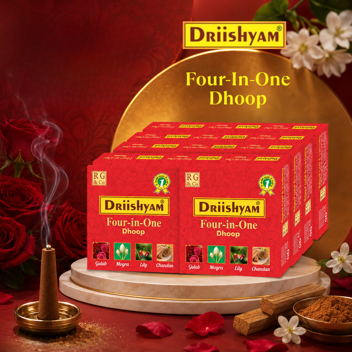 4 in 1 Dhoop - Pack of 12 (12×40 sticks)